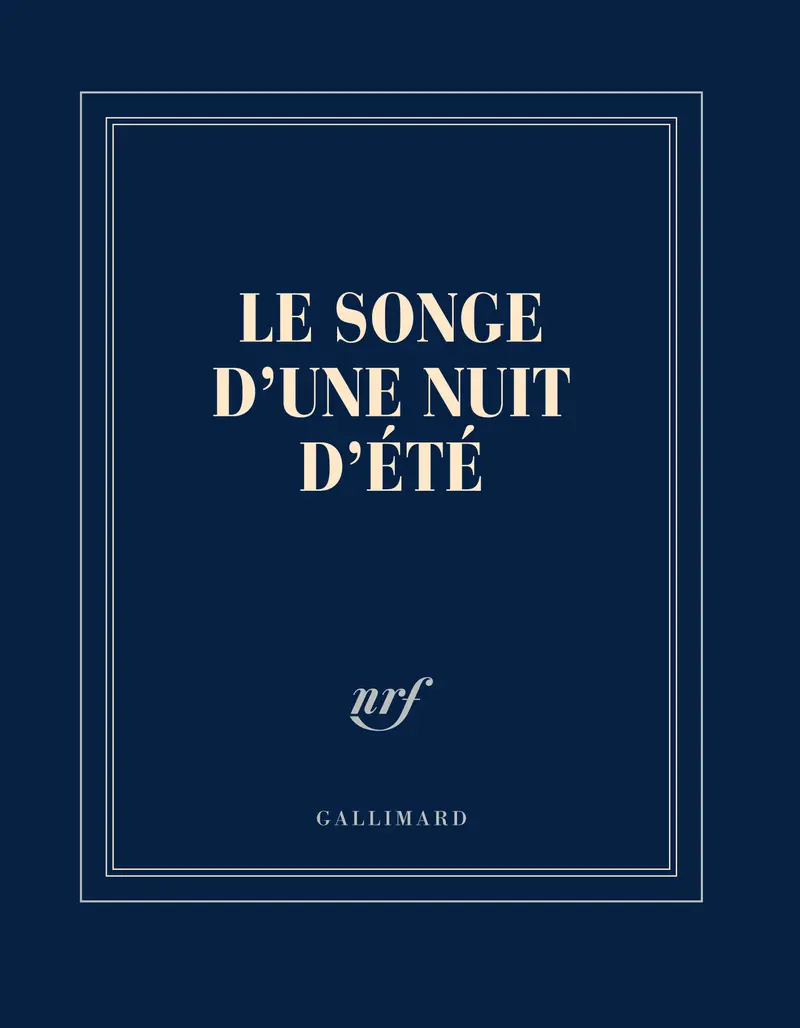 Carnet carré «Le Songe d'une nuit d'été» (papeterie) - Collectif