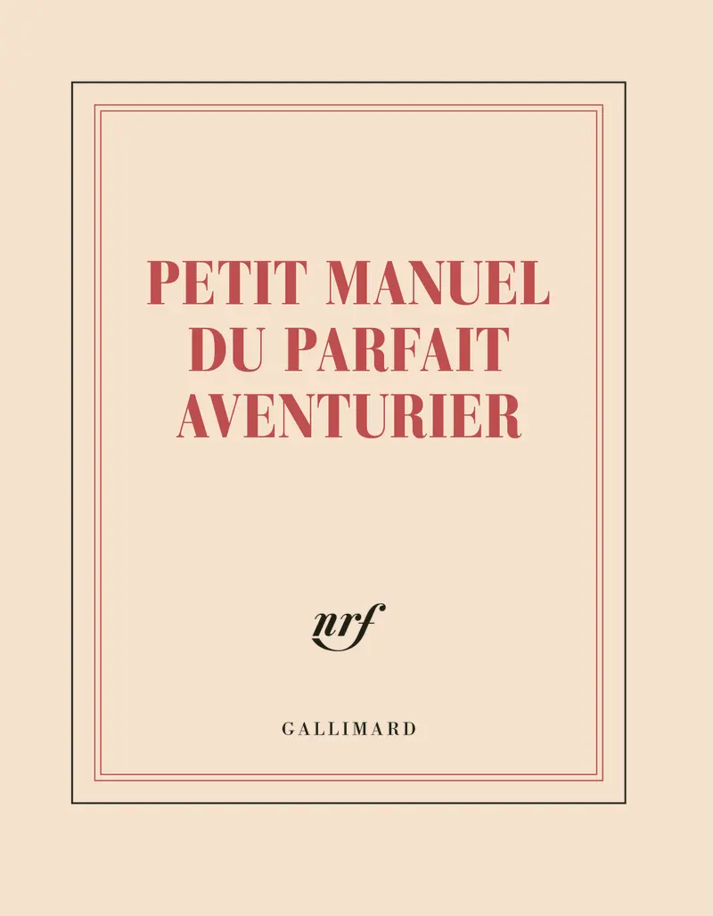 Carnet carré «Petit manuel du parfait aventurier» (papeterie) - Collectif