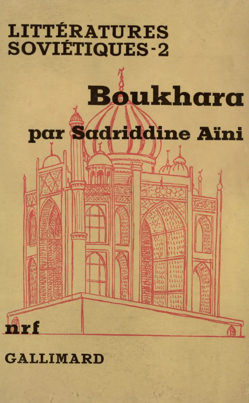Boukhara - Sadriddine Aïni