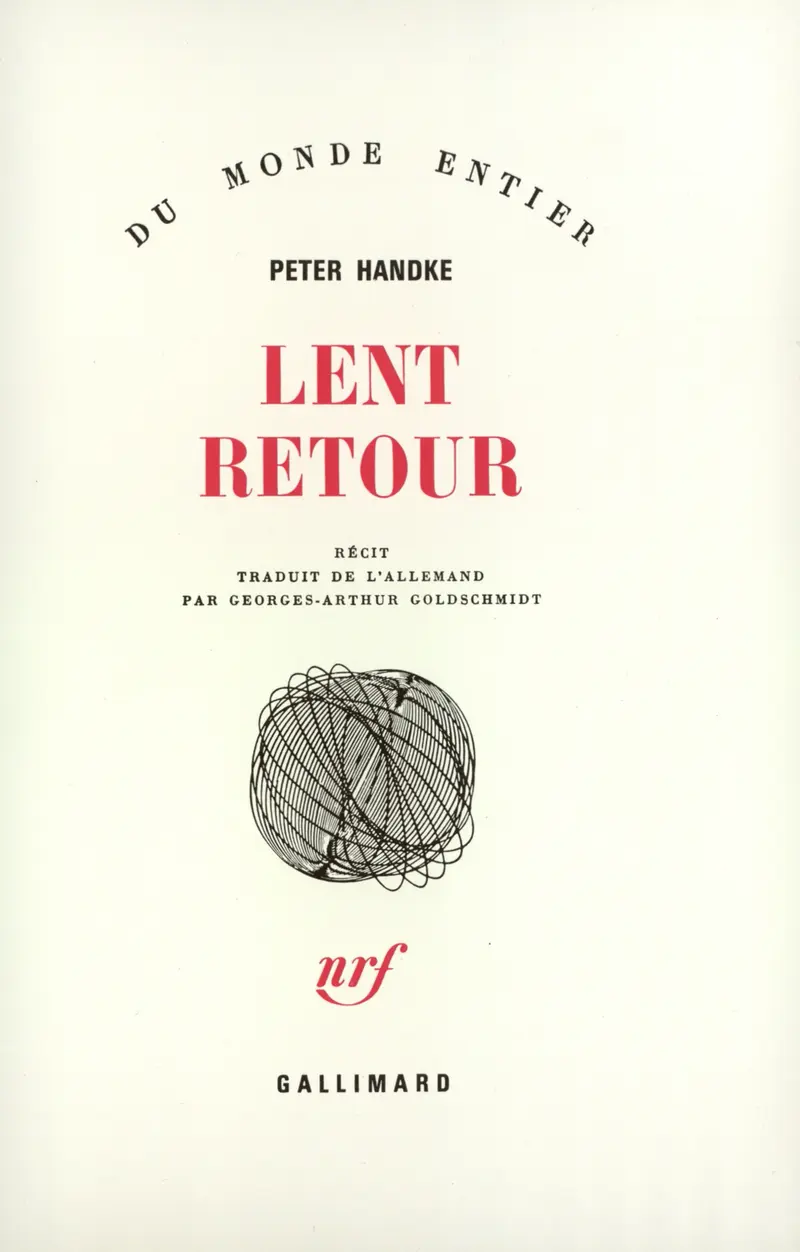 Lent retour - Peter Handke