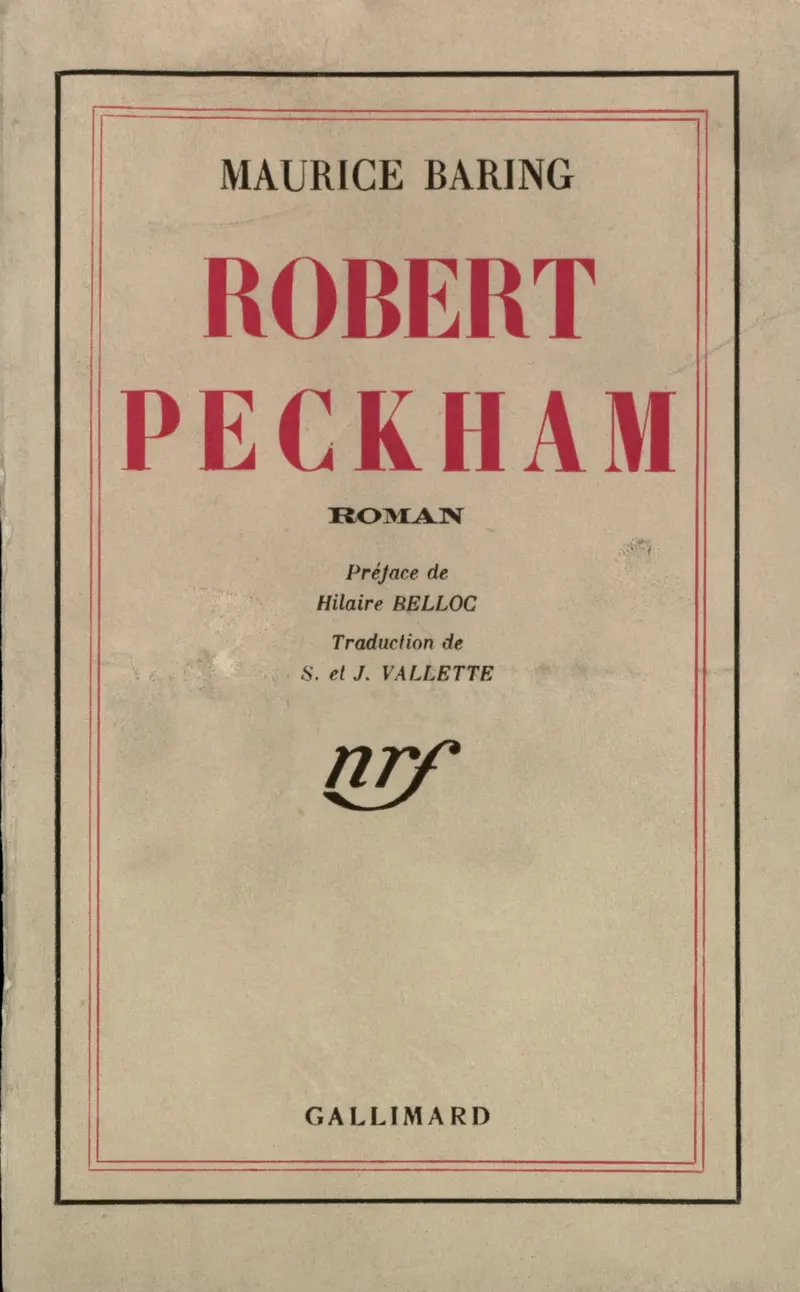 Robert Peckham - Maurice Baring