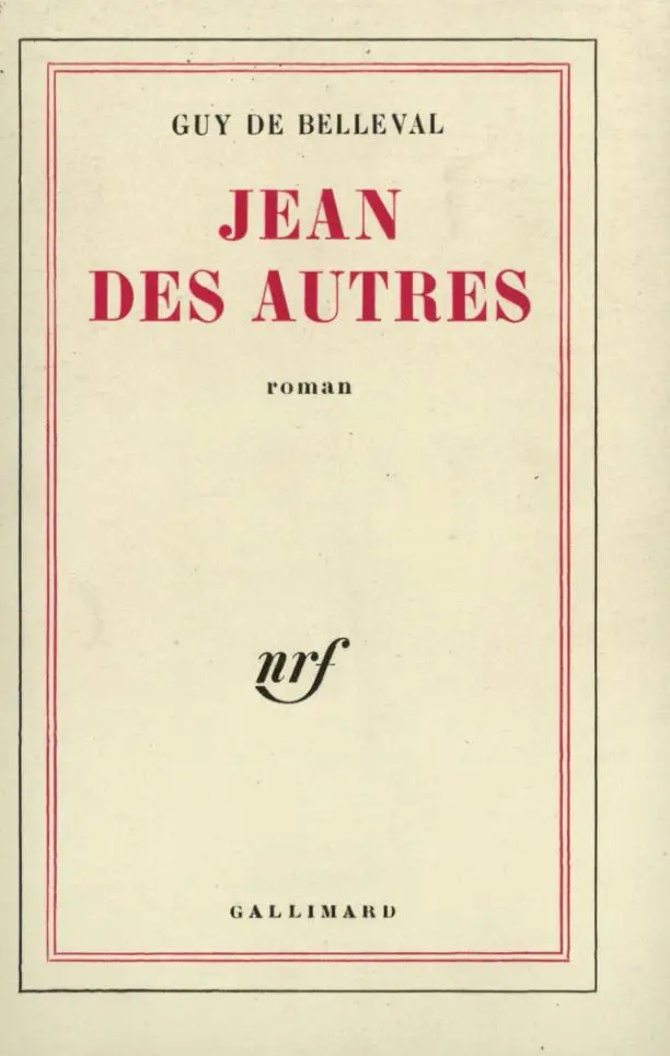Jean des autres - Guy de Belleval