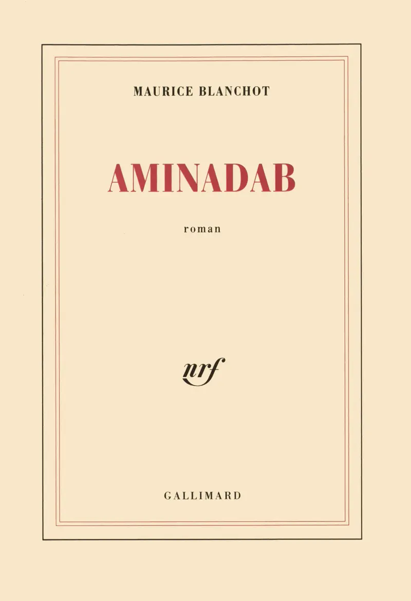 Aminadab - Maurice Blanchot