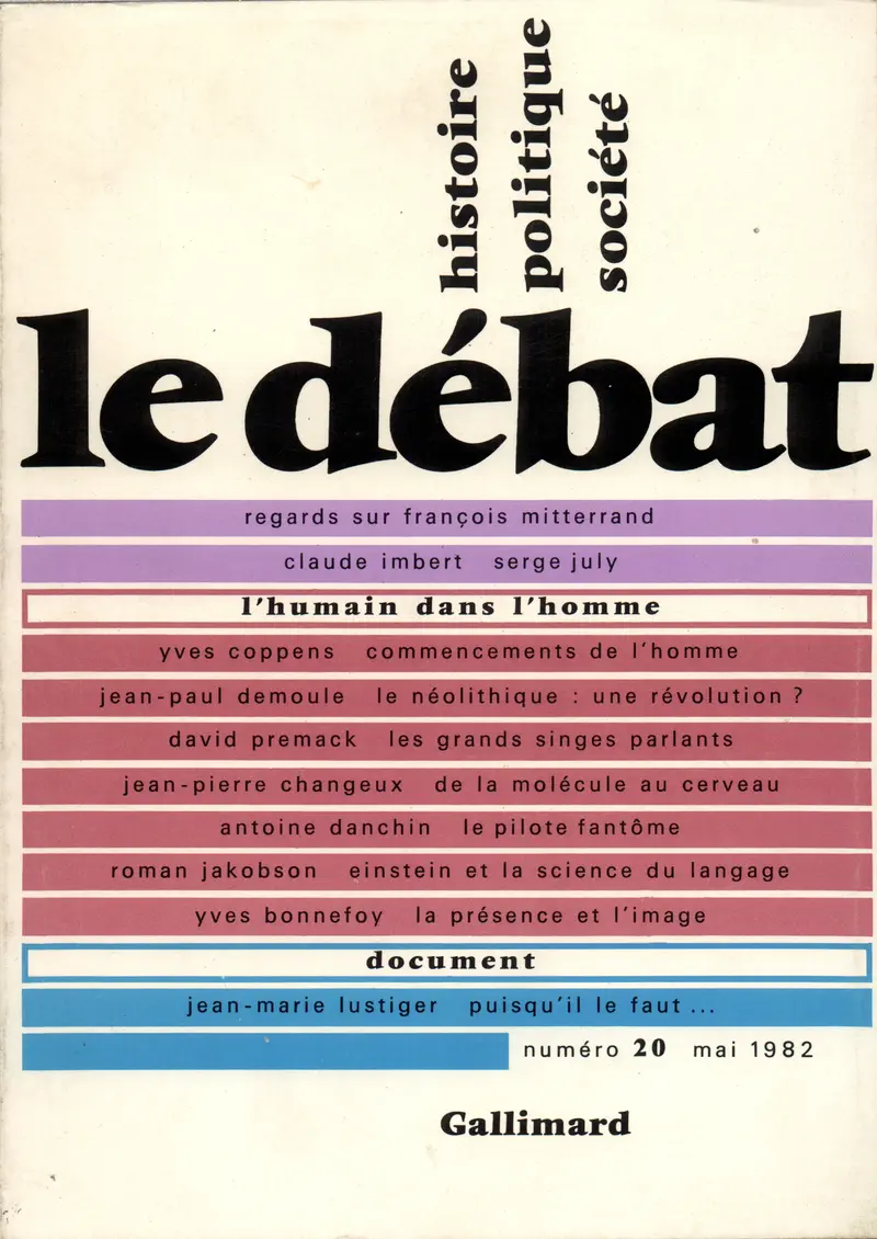 Le Débat - Collectif