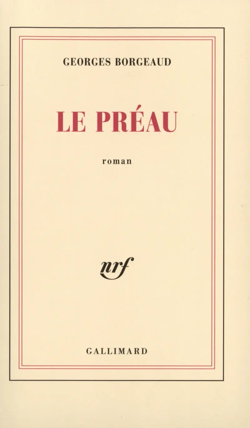 Le préau - Georges Borgeaud