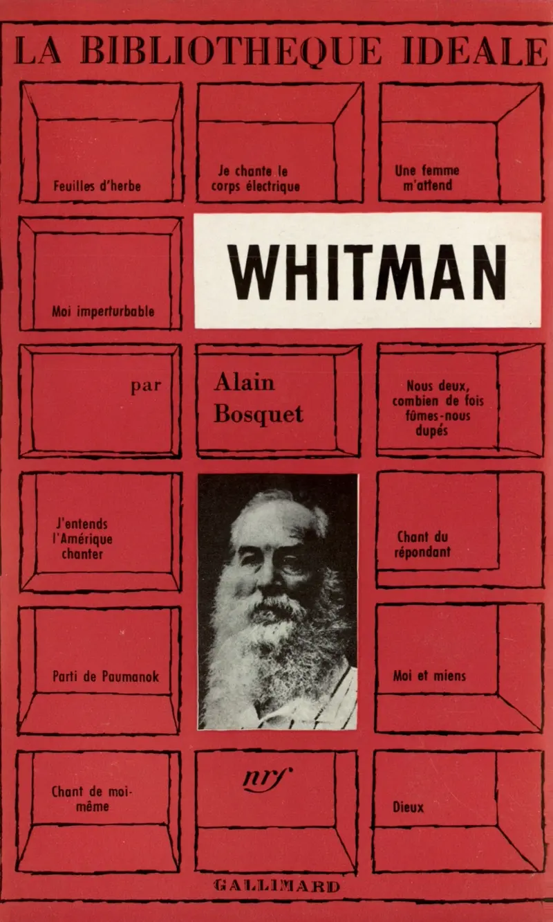 Whitman - Alain Bosquet