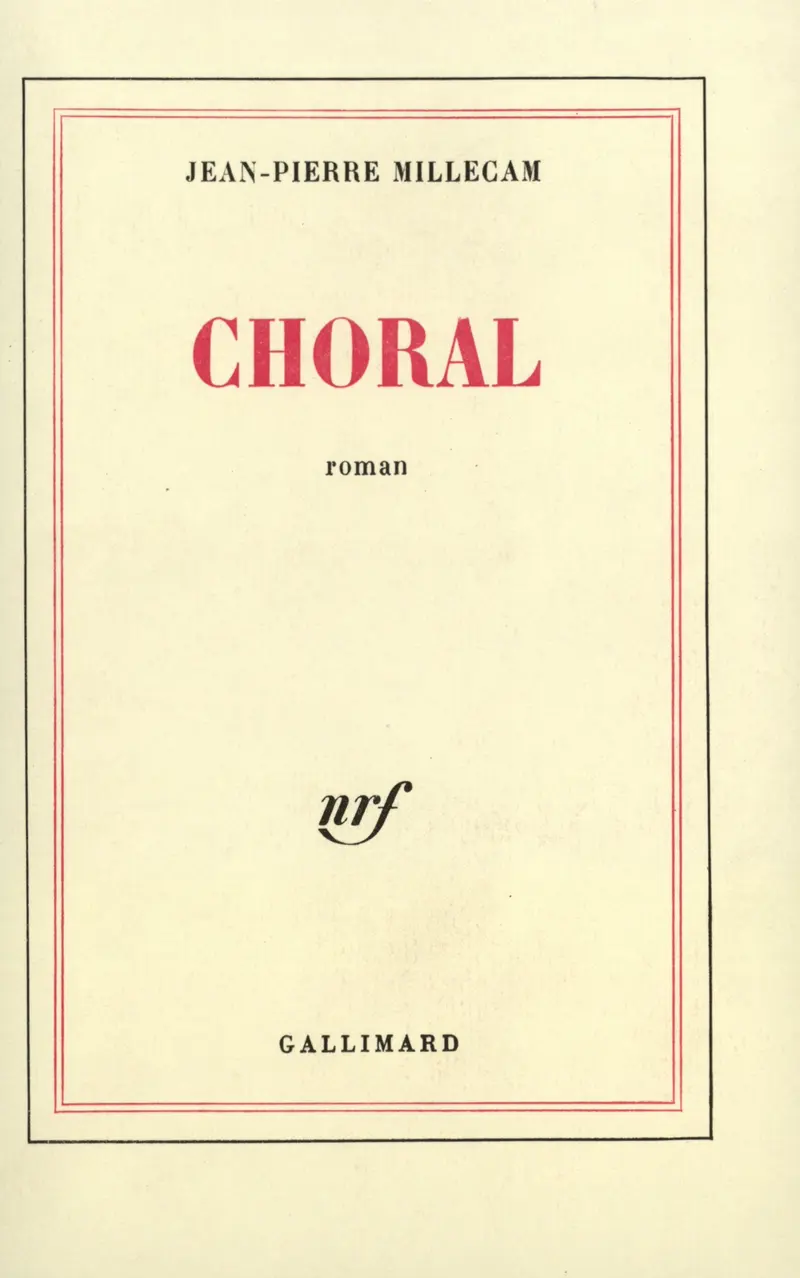 Choral - Jean-Pierre Millecam