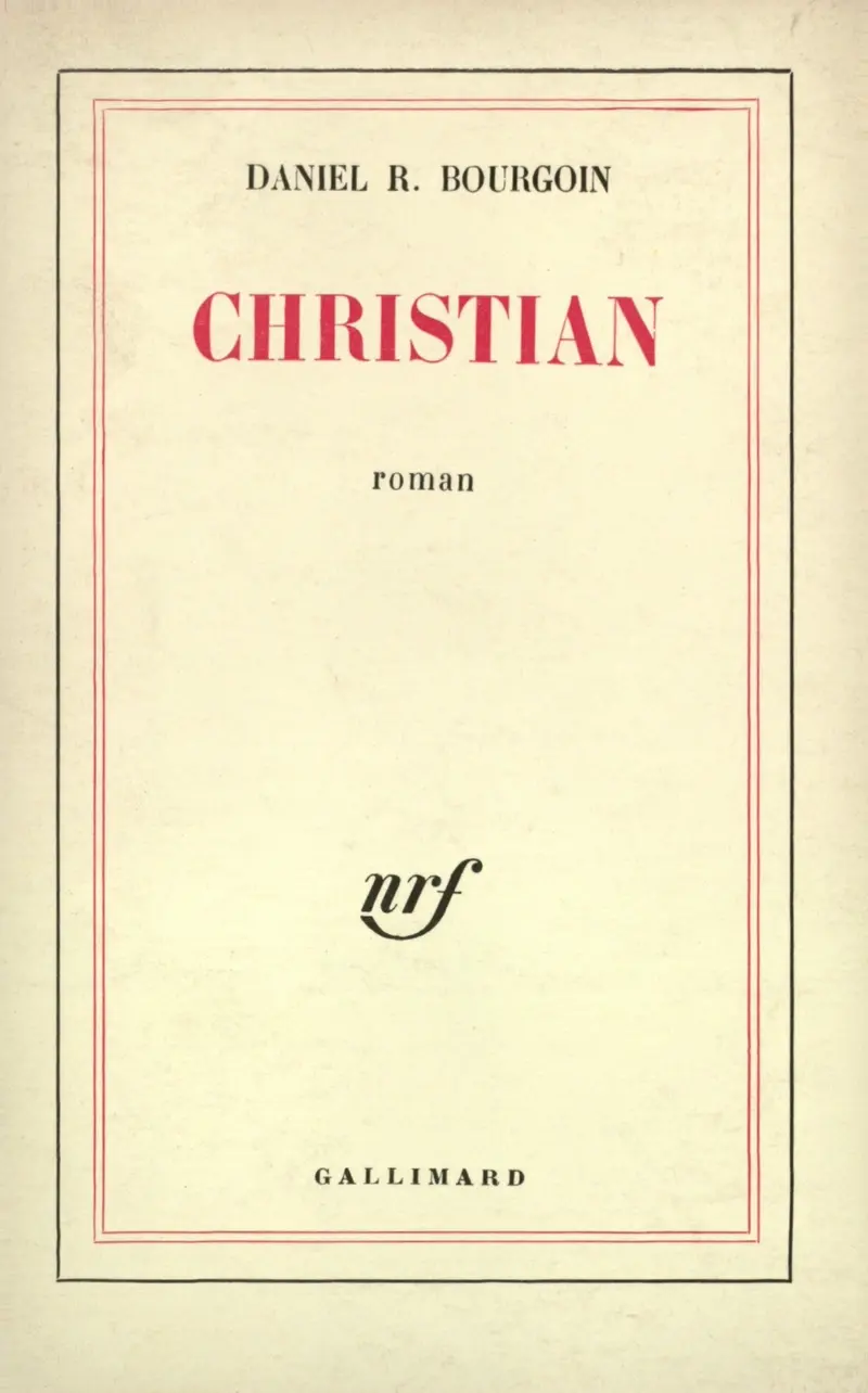 Christian - Daniel R. Bourgoin