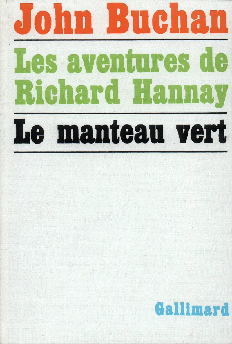Le Manteau vert - John Buchan