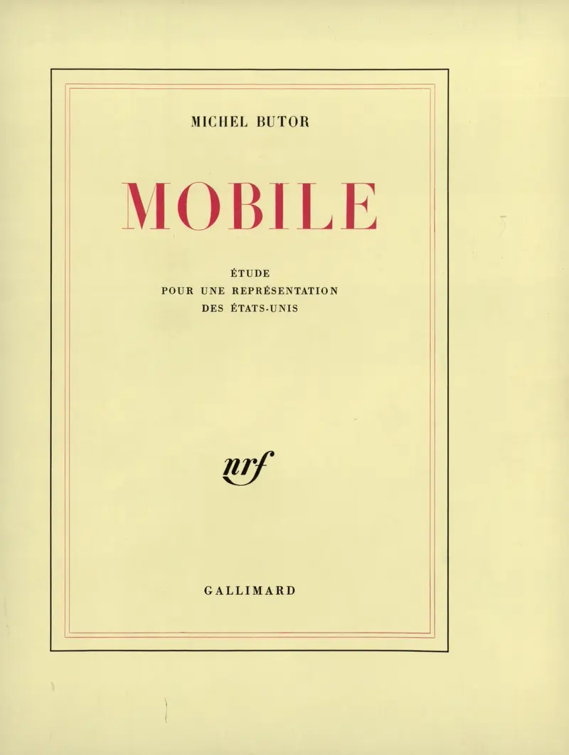 Mobile - Michel Butor