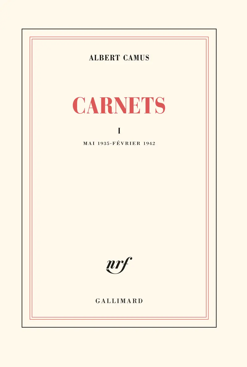 Carnets - Albert Camus