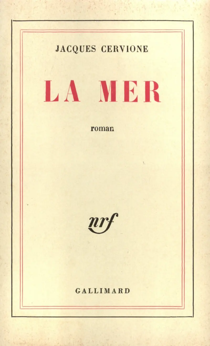 La mer - Jacques Cervione