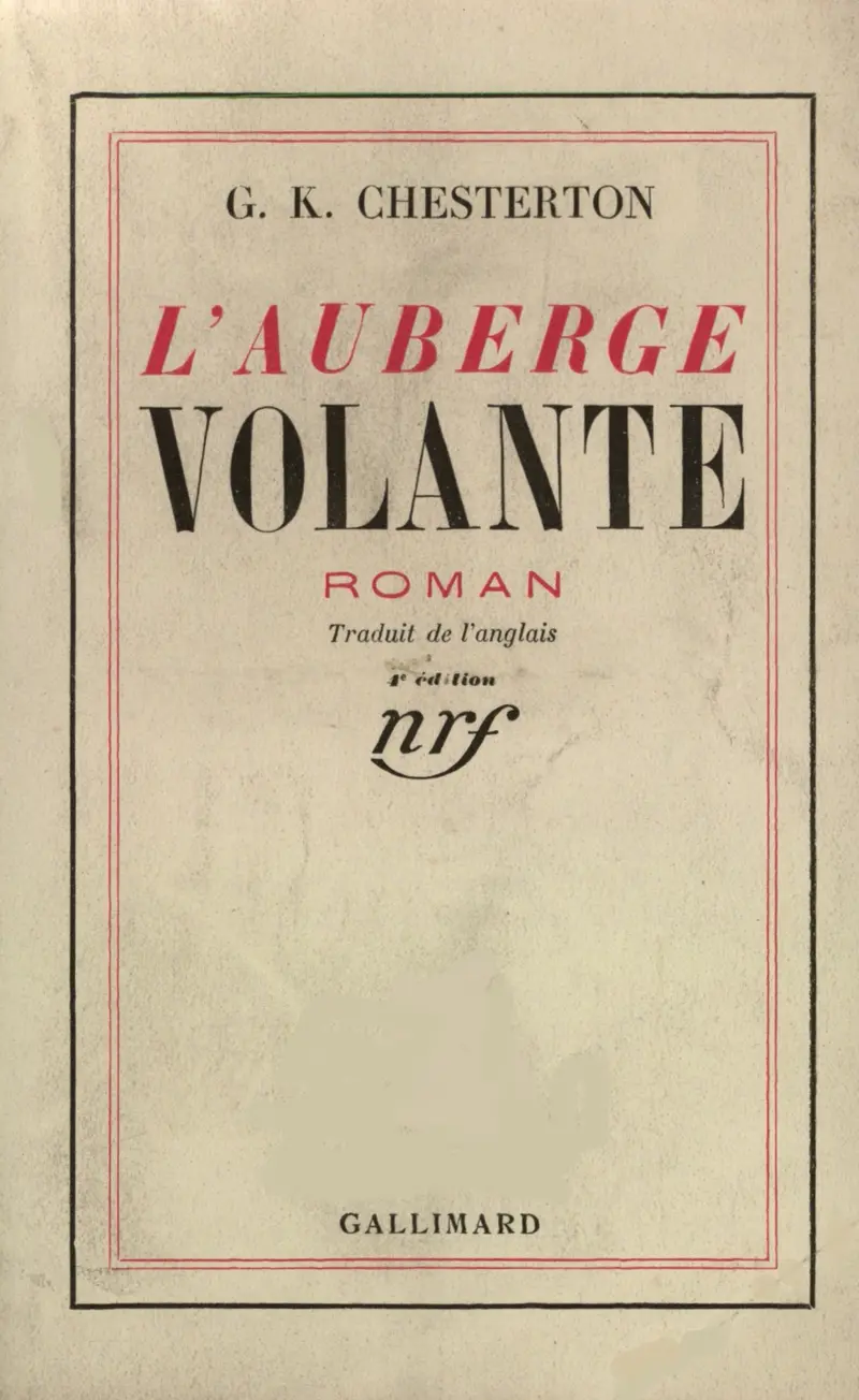 L'Auberge volante - Gilbert Keith Chesterton