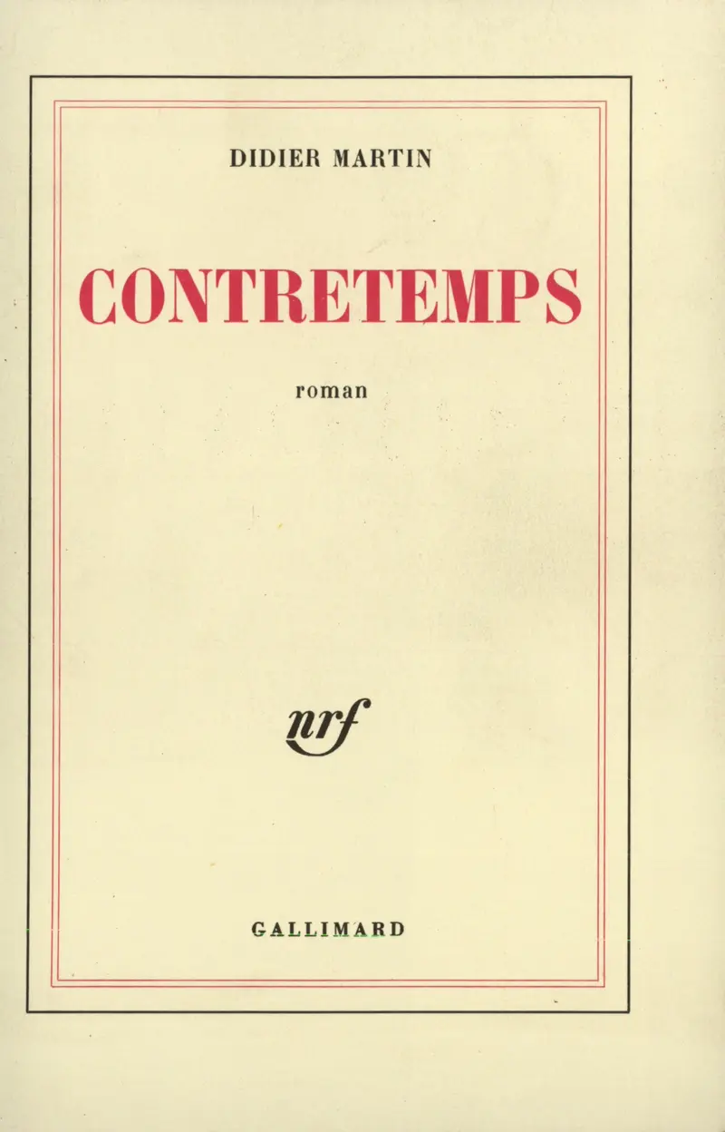 Contretemps - Didier Martin