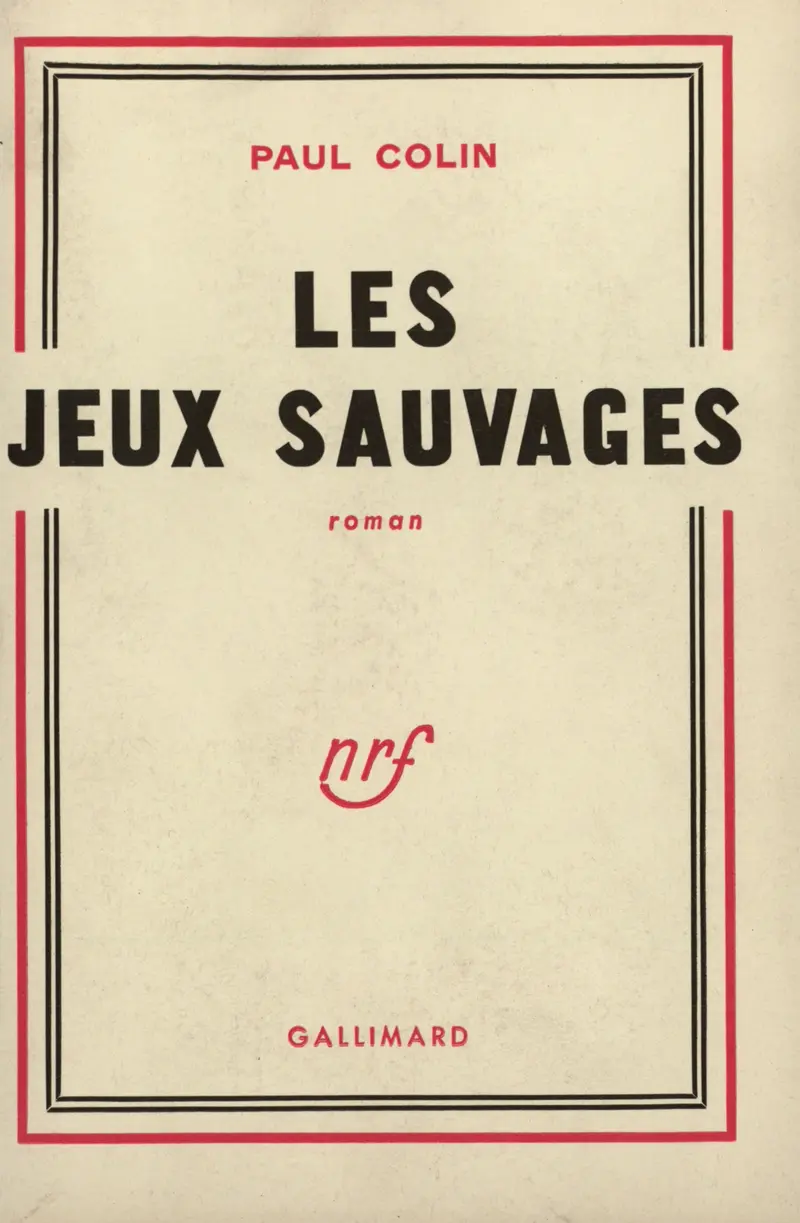 Les Jeux sauvages - Paul Colin