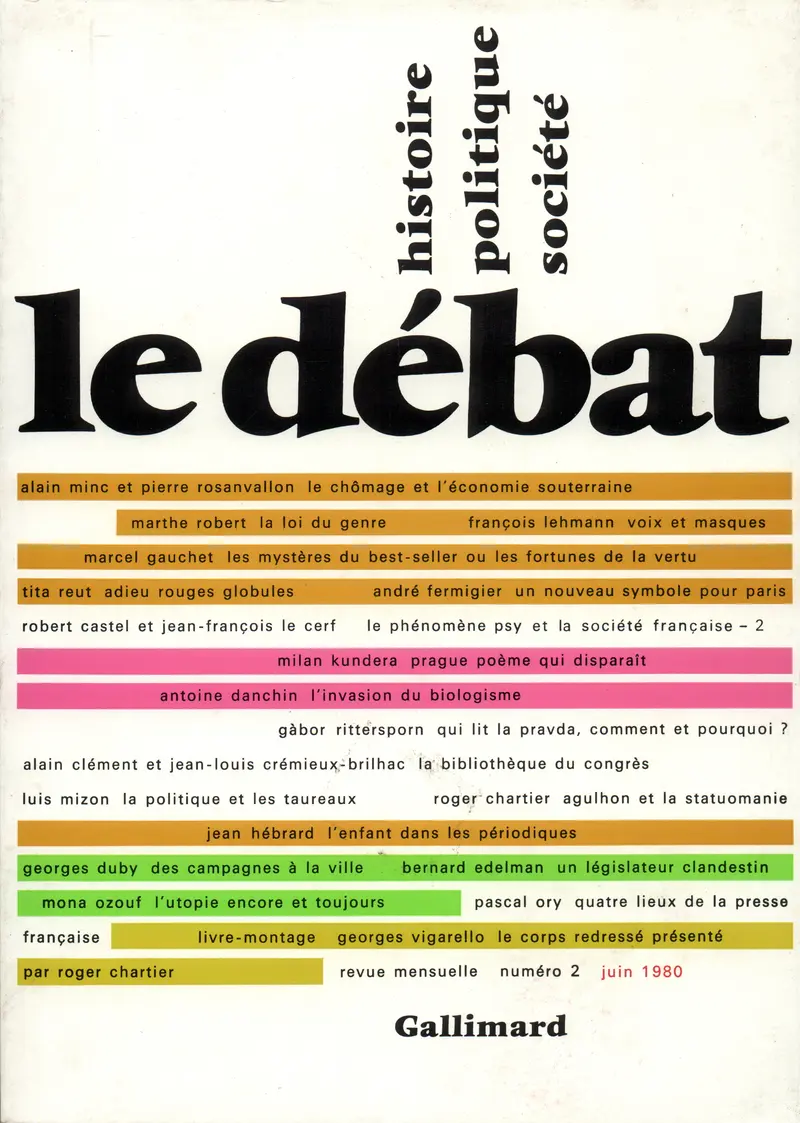 Le Débat - Collectif