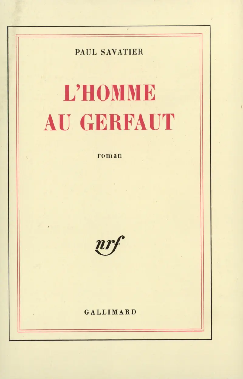 L'homme au gerfaut - Paul Savatier