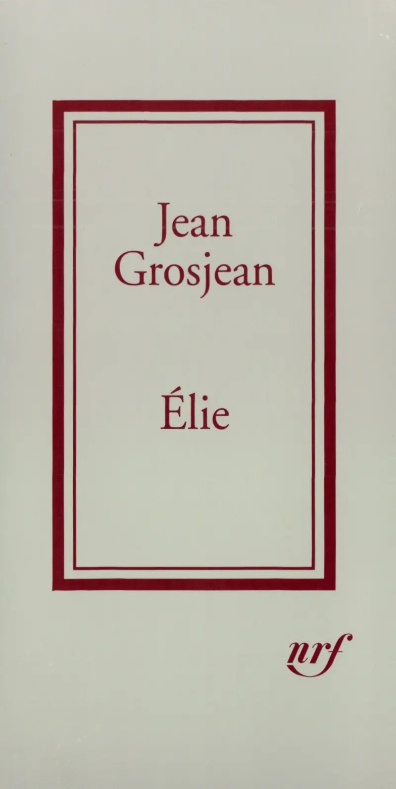 Élie - Jean Grosjean