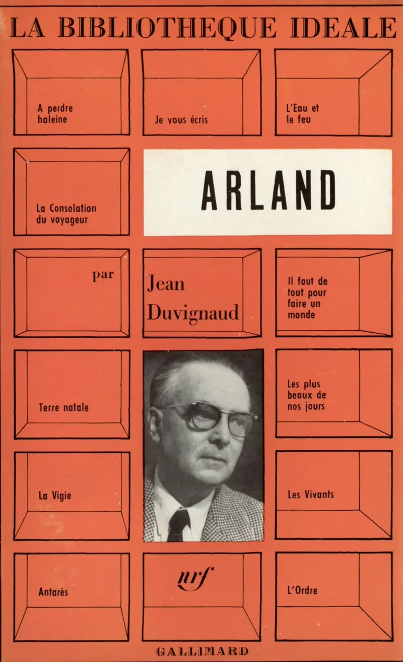 Arland - Jean Duvignaud