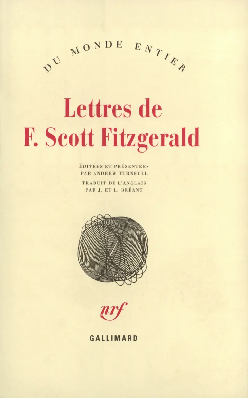Lettres - Francis Scott Fitzgerald