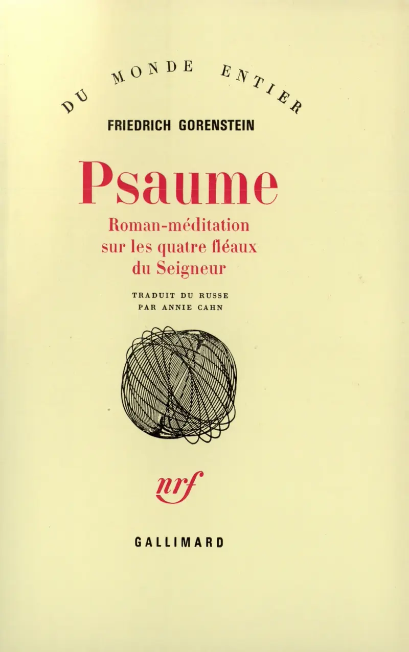 Psaume - Friedrich Gorenstein