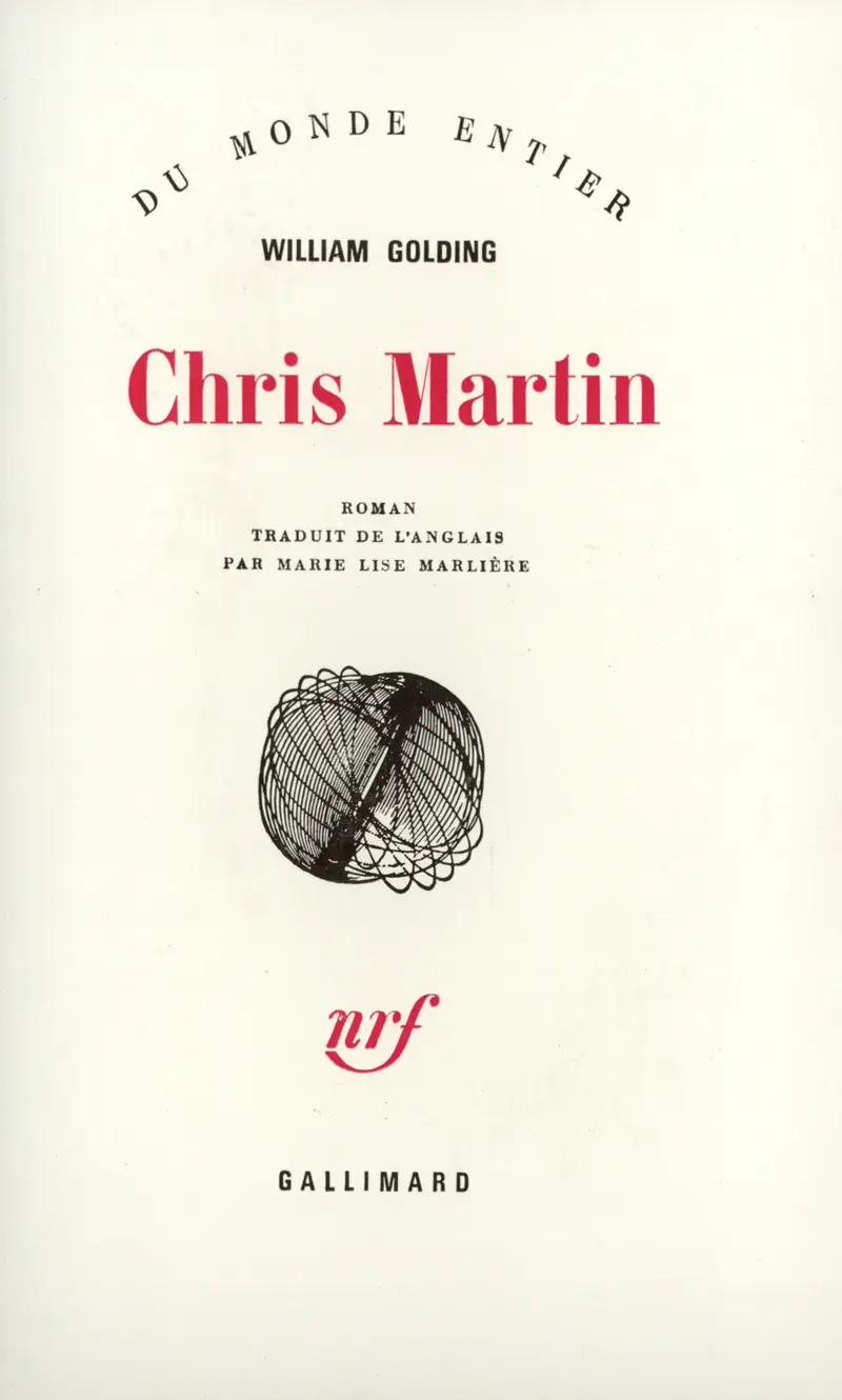 Chris Martin - William Golding