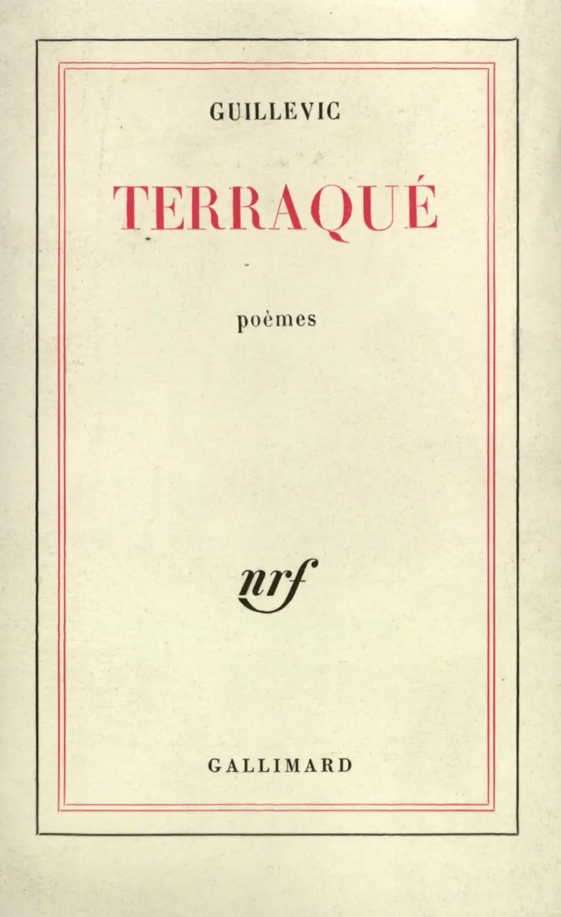 Terraqué - Eugène Guillevic