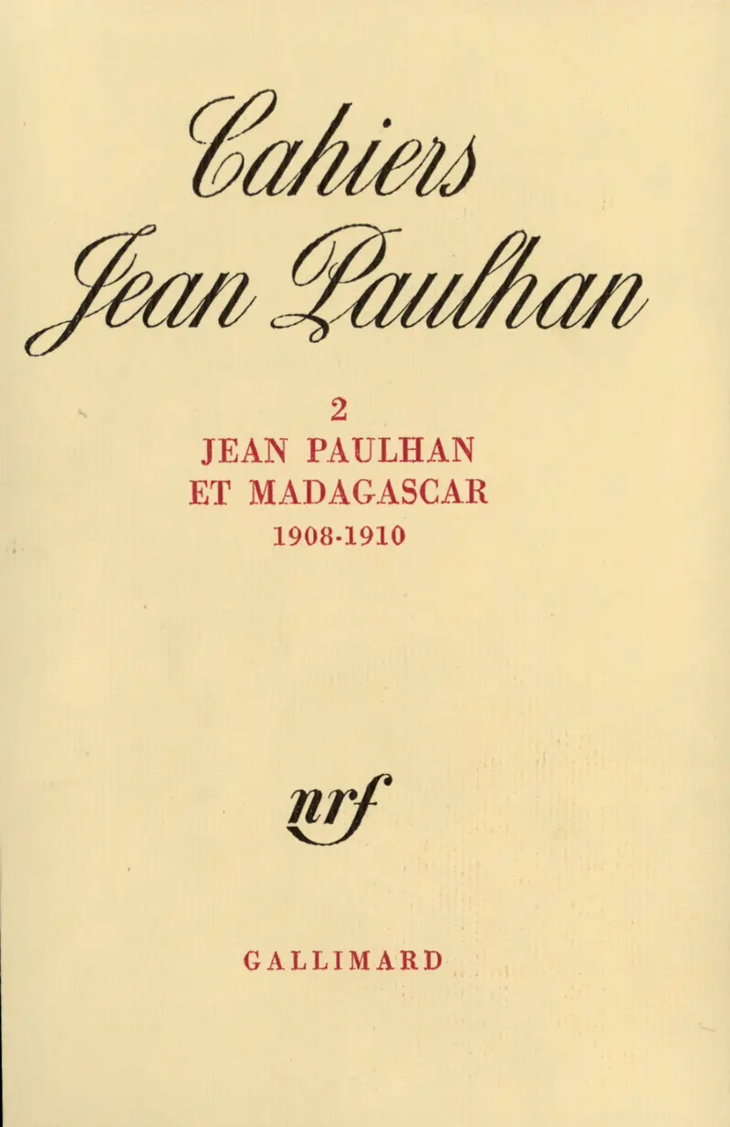 Jean Paulhan et Madagascar - Collectif