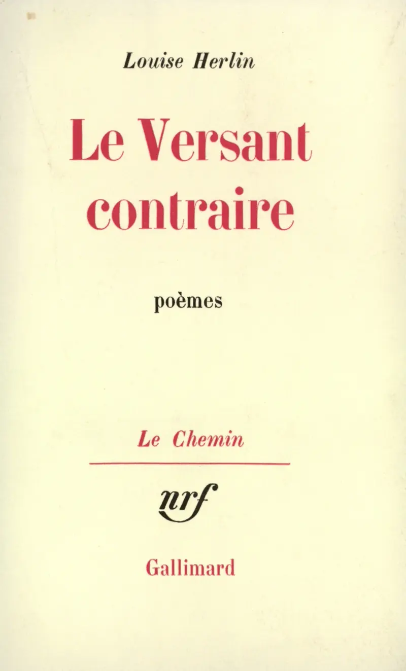 Le Versant contraire - Louise Herlin