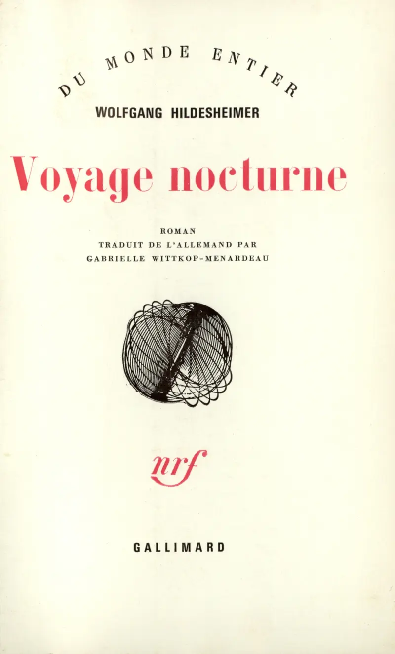 Voyage nocturne - Wolfgang Hildesheimer