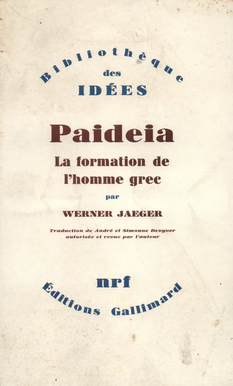Paideia - Werner Jaeger