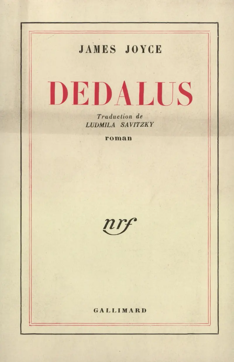 Dedalus - James Joyce