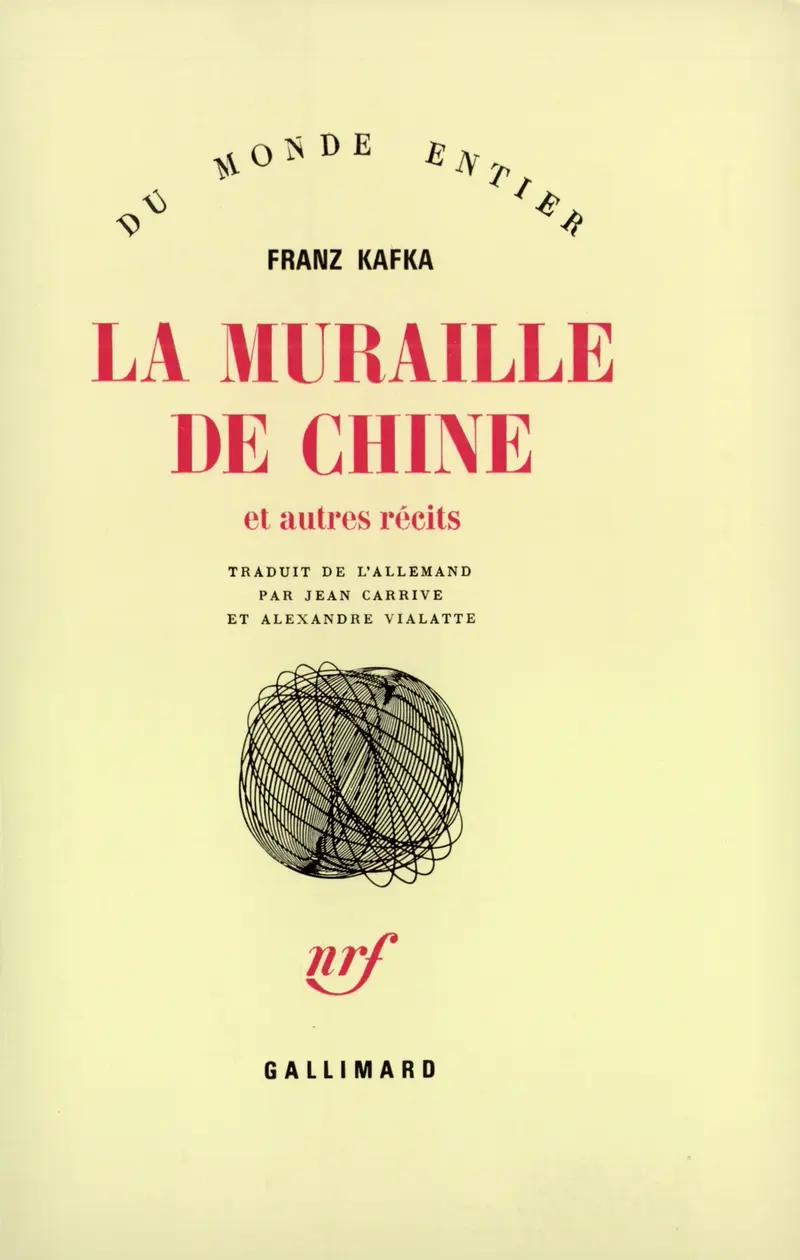 La Muraille de Chine et autres récits - Franz Kafka