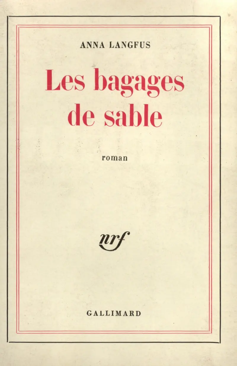 Les bagages de sable - Anna Langfus