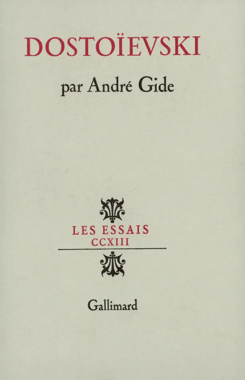 Dostoïevski - André Gide