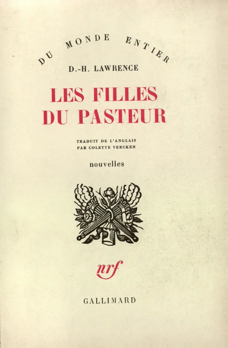 Les filles du pasteur - D.H. Lawrence