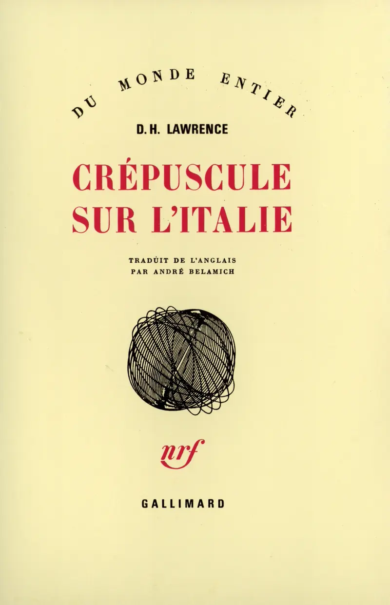 Crépuscule sur l'Italie - D.H. Lawrence