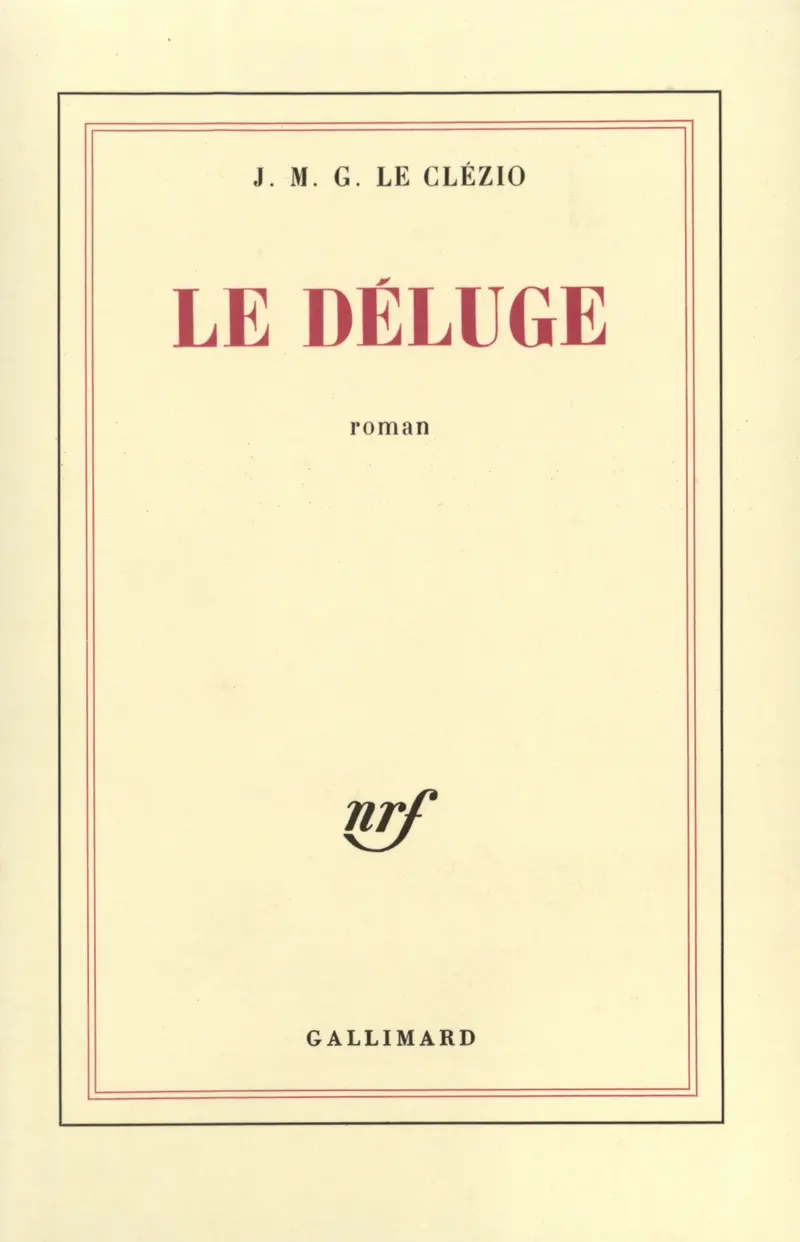 Le Déluge - J. M. G. Le Clézio