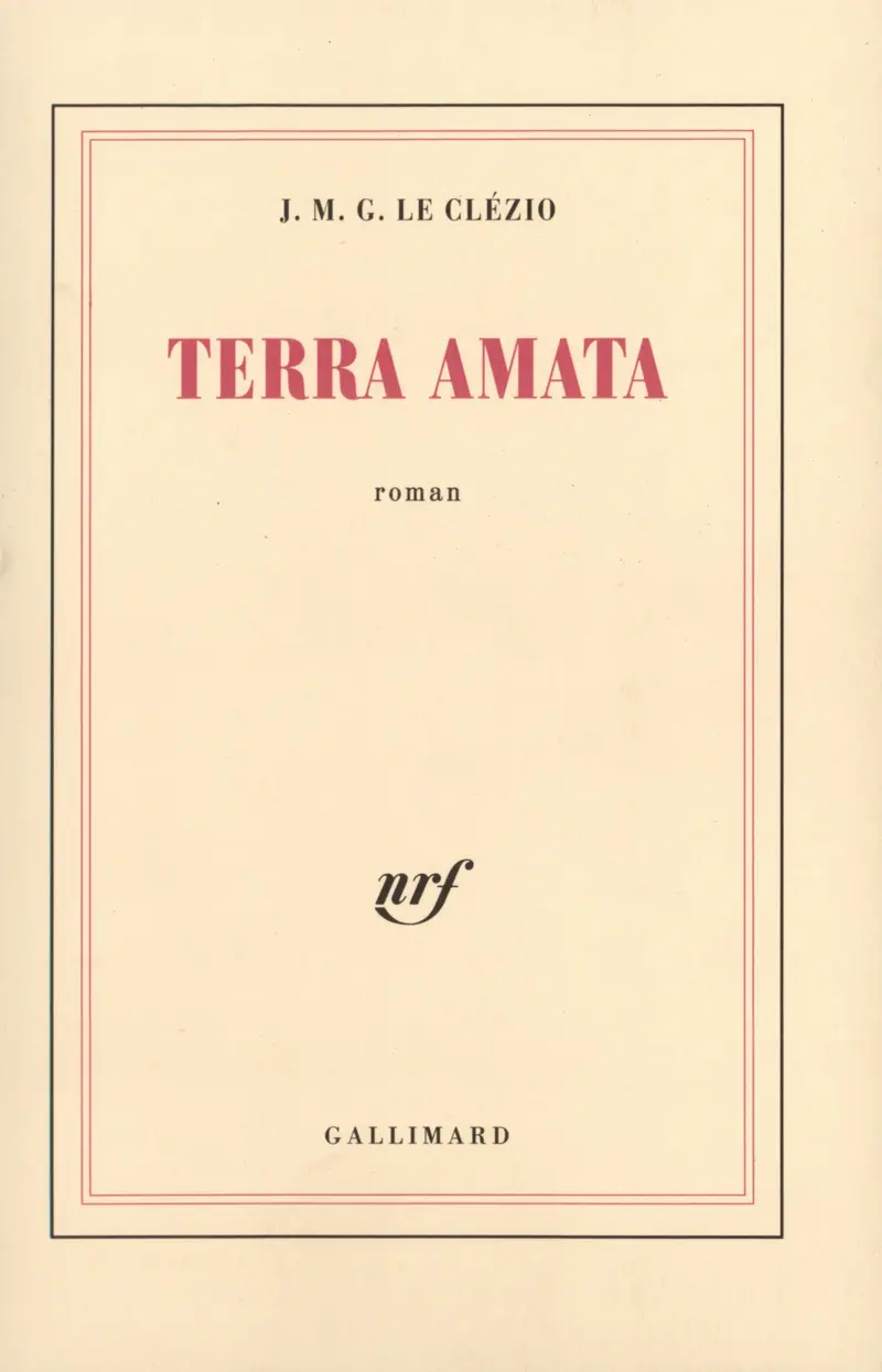 Terra amata - J. M. G. Le Clézio