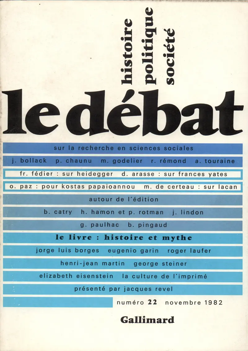 Le Débat - Collectif