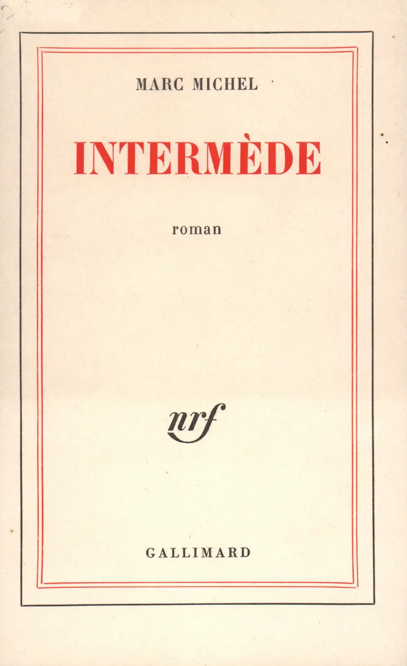 Intermède - Marc Michel