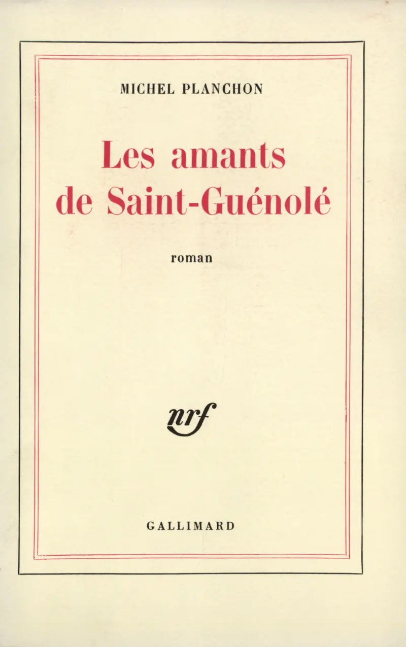 Les Amants de Saint-Guénolé - Michel Planchon