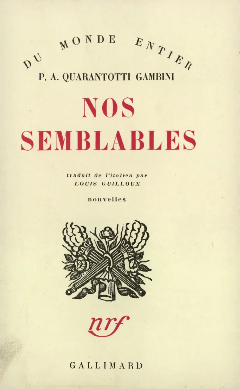 Nos semblables - Pier Antonio Quarantotti-Gambini