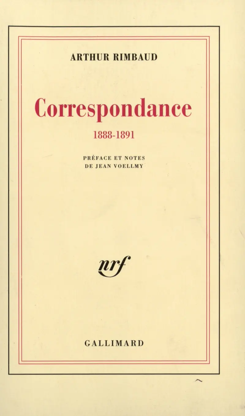Correspondance - Arthur Rimbaud