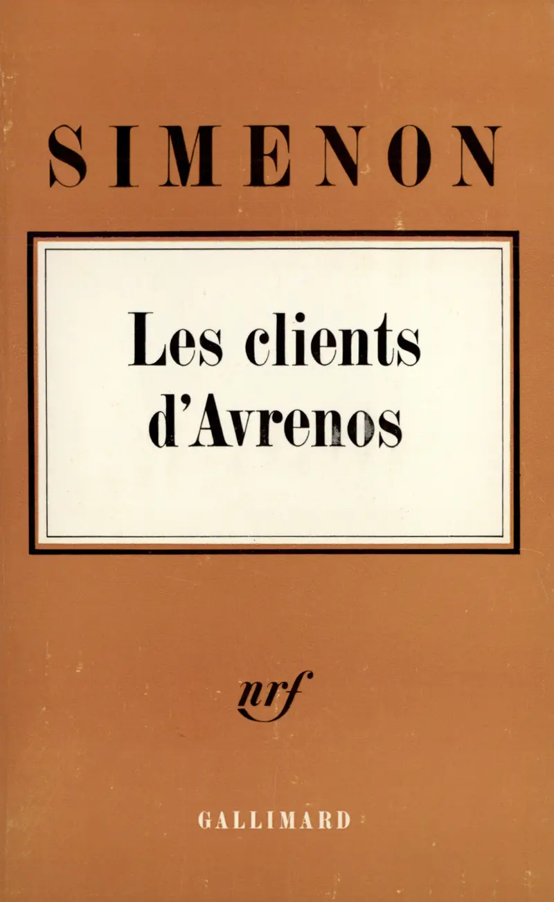 Les clients d'Avrenos - Georges Simenon