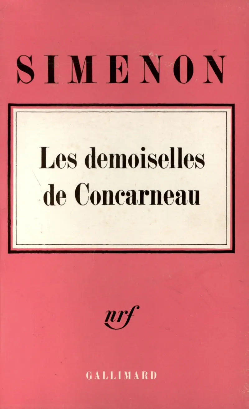 Les demoiselles de Concarneau - Georges Simenon