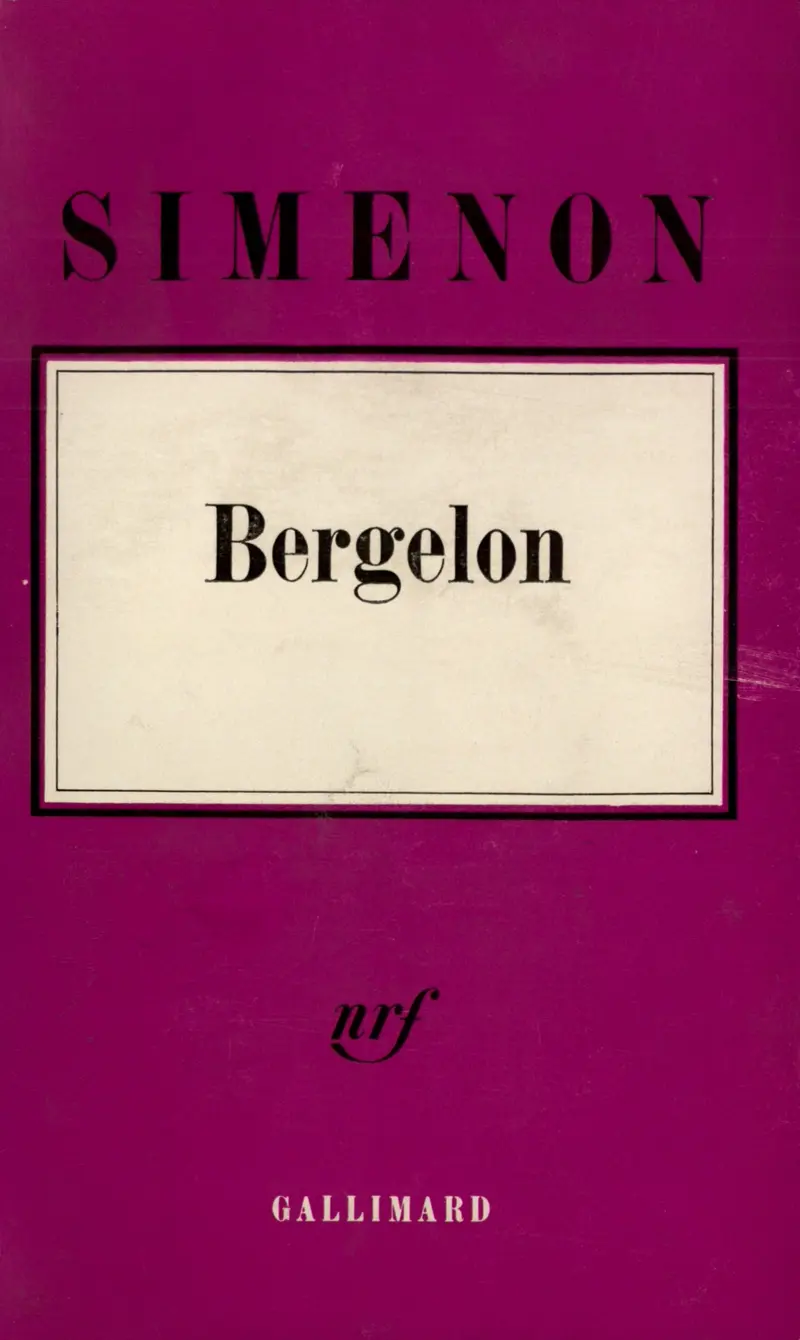 Bergelon - Georges Simenon
