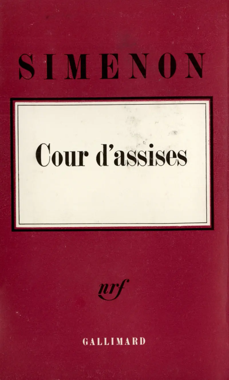 Cour d'assises - Georges Simenon