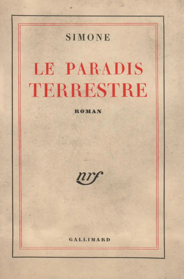 Le Paradis terrestre - Simone