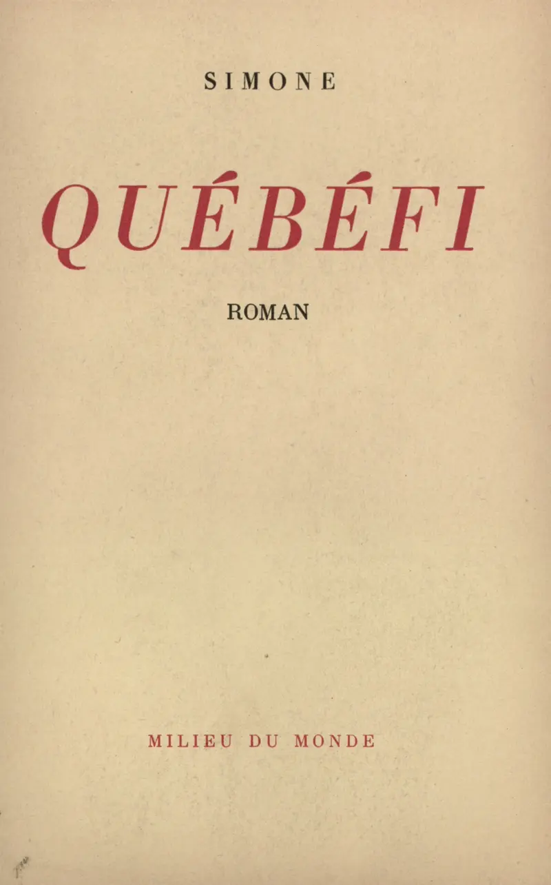 Québéfi - Simone